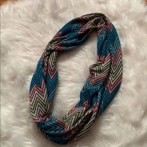 Multicolor Infinity scarf
